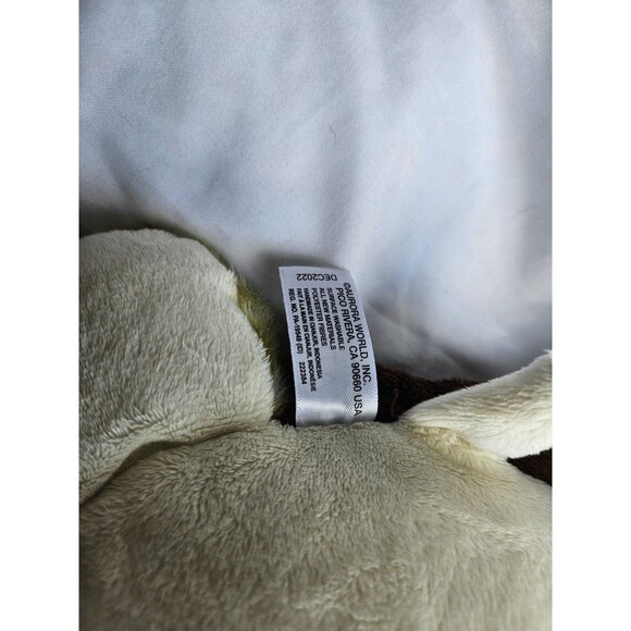 Destination Nation GREEN BROWN SEA TURTLE 12” Stuffed Animal - Picture 5 of 7